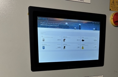 Control Panel Touchscreen / Fire Alarm Override Switch / Gas Valve Reset